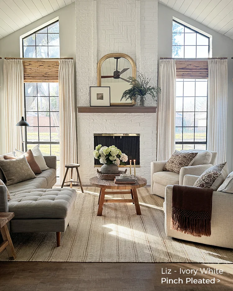 TWOPAGES CURTAINS | Liz-Linen